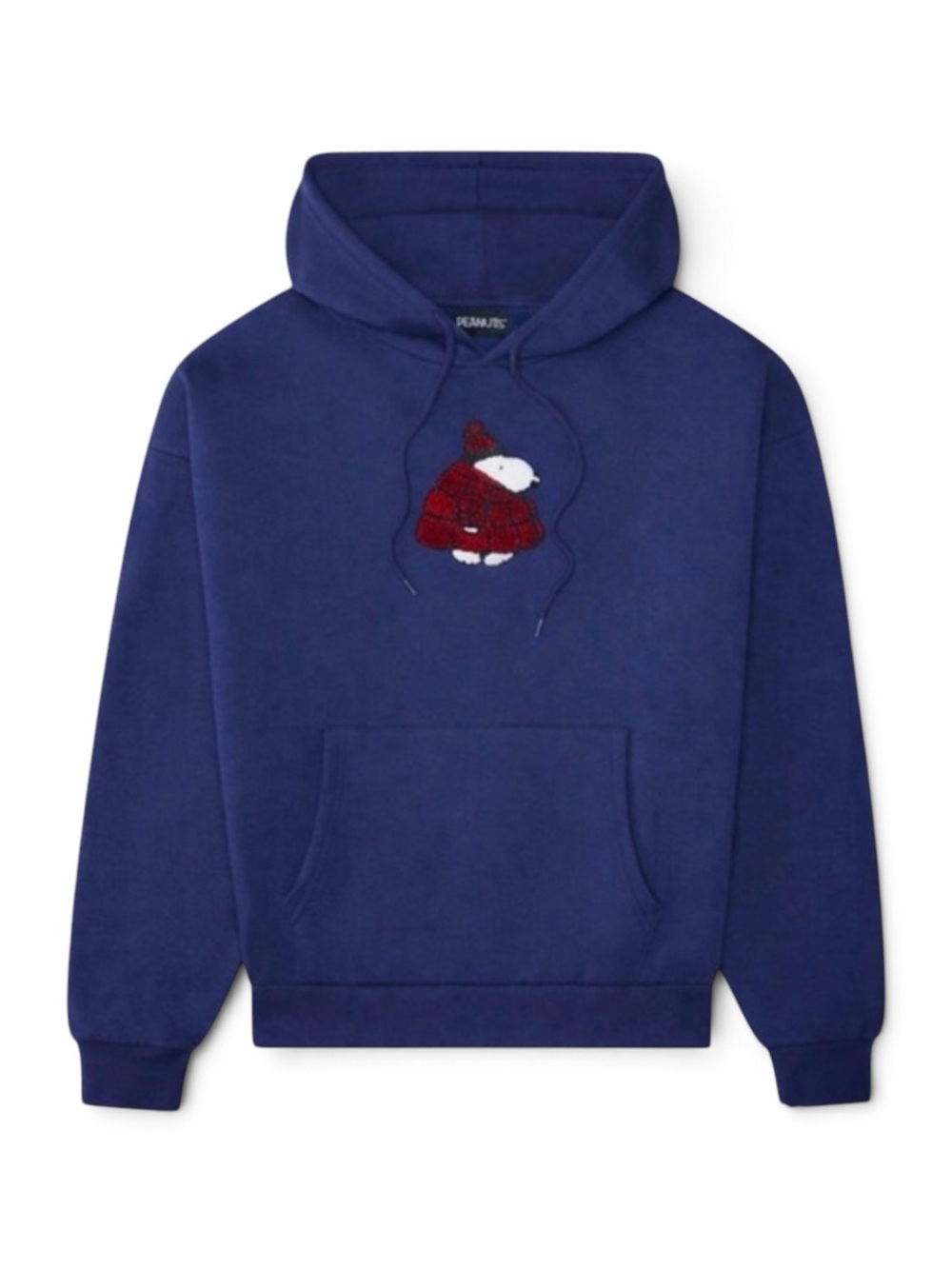 Snoopy Unisex Puffer Jacket Graphic Pullover Hoodie Sweatshirt NWT Size Medium